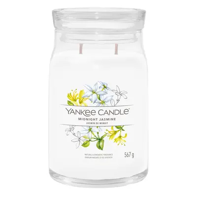 Yankee Candle Aromatická svíčka Signature sklo velké Midnight Jasmine 567 g