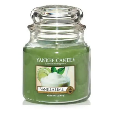 Yankee Candle Aromatická svíčka Classic střední Vanilla Lime 411 g