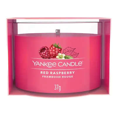 Yankee Candle Votivní svíčka ve skle Red Raspberry 37 g