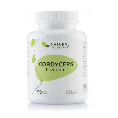 Natural Medicaments Cordyceps Premium 90 kapslí