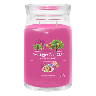 Yankee Candle Aromatická svíčka Signature sklo velké Art In the Park 567 g