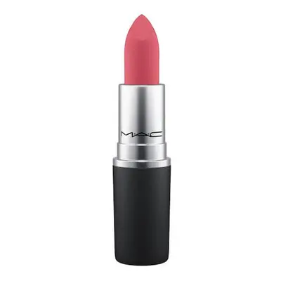 MAC Cosmetics Matná vyživující rtěnka Powder Kiss (Lipstick) 3 g Burning Love