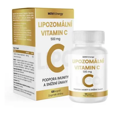 MOVit Energy Lipozomální Vitamin C 500 mg 120 kapslí