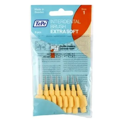 TePe Mezizubní kartáčky Exra Soft 8 ks 0,45 mm oranžový