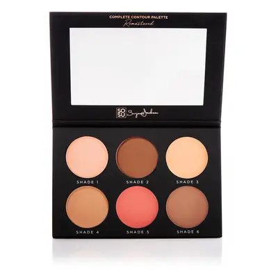 SOSU Cosmetics Konturovací paletka na obličej Remastered (Complete Contour Palette) 26 g