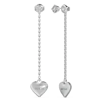 Guess Dlouhé ocelové náušnice Falling In Love JUBE02235JWRHT/U