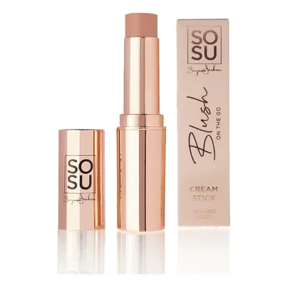 SOSU Cosmetics Tvářenka v tyčince Glow On the Go (Blush) 7 g Rose