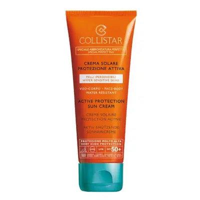 Collistar Ochranný krém na opalování SPF 50 (Active Protection Sun Cream) 100 ml