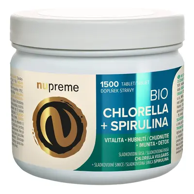 Nupreme Chlorella + Spirulina 1500 tablet BIO