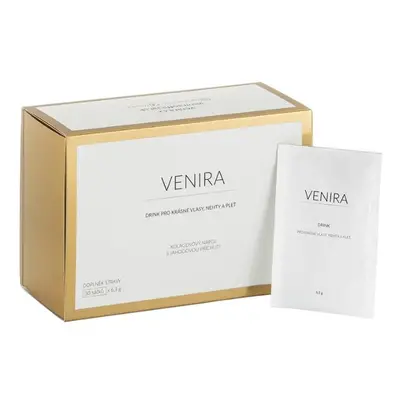 Venira Drink - instantní kolagenový nápoj s jahodovou příchutí 30 x 6,3 g