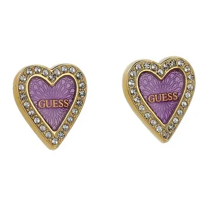 Guess Krásné bicolor náušnice Love Me Tender JUBE03237JWYGPPT/U