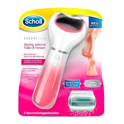 Scholl Elektrický pilník Velvet Smooth a extra drsná hlavice