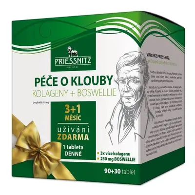 Simply You Priessnitz Péče o klouby Kolageny + Boswellie 90 + 30 tbl. ZDARMA