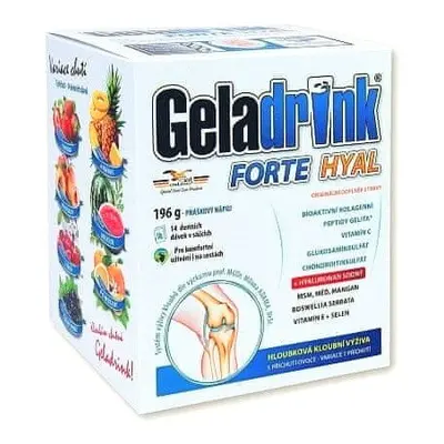 Geladrink Geladrink forte HYAL nápoj 7 příchutí 14 x 14 g