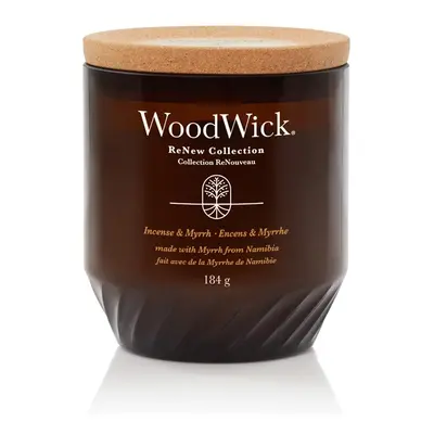 WoodWick Vonná svíčka ReNew sklo střední Incense & Myrrh 184 g