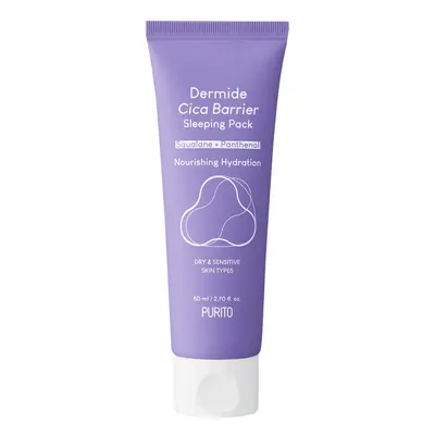 PURITO Hydratační noční maska Dermide Cica Barrier (Night Mask) 80 ml