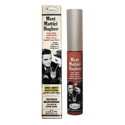 theBalm Dlouhotrvající tekutá rtěnka Meet Matt(e) Hughes 7,4 ml Chivalrous Bright Pink