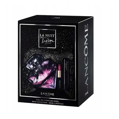 Lancôme La Nuit Trésor - EDP 50 ml + mini rtěnka L´Absolu Rouge Matte + řasenka Hypnose Drama Ex