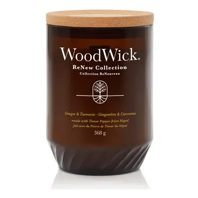 WoodWick Vonná svíčky ReNew sklo velké Ginger & Turmeric 368 g