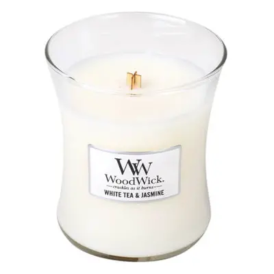 WoodWick Vonná svíčka váza White Tea & Jasmine 275 g