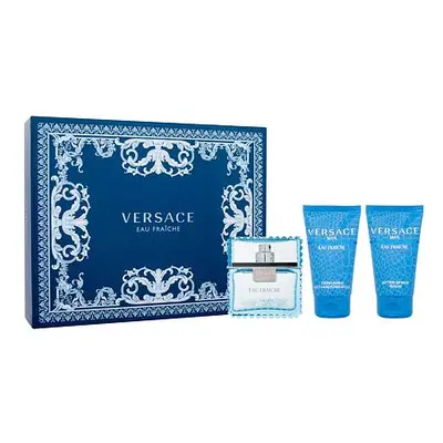 Versace Eau Fraiche Man - EDT 50 ml + sprchový gel 50 ml + balzám po holení 50 ml