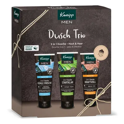 Kneipp Dárková sada Sprchové trio pro muže 3 x 75 ml