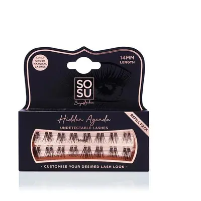 SOSU Cosmetics Doplňovací individuální řasy Hidden Agenda 14 mm (Individual Lashes)