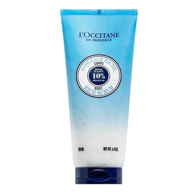 L`Occitane en Provence Tělový peeling Shea Butter (Body Rich Scrub) 200 ml