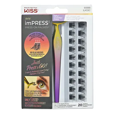 KISS Umělé trsové řasy imPRESS Press on Falsies Kit 03