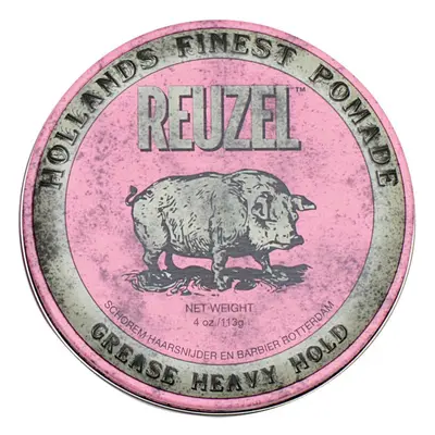 Reuzel Pomáda na vlasy se silnou fixací (Pink Heavy Grease) 35 g