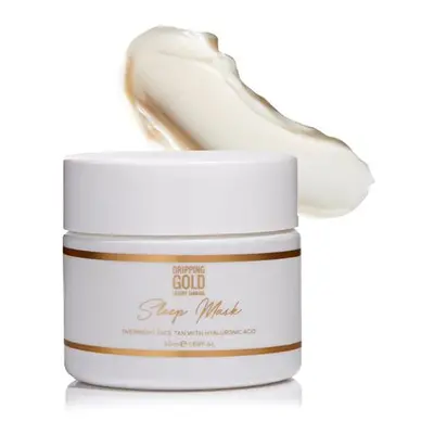 Dripping Gold Samoopalovací noční maska na obličej (Sleep Mask) 50 ml