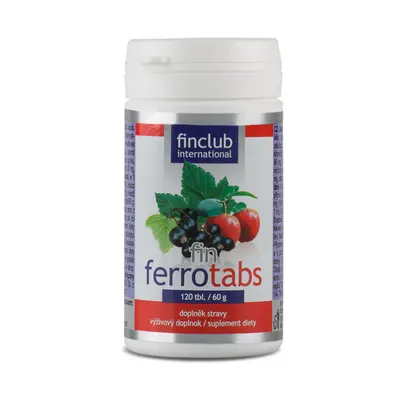 Finclub Ferrotabs 120 tbl.