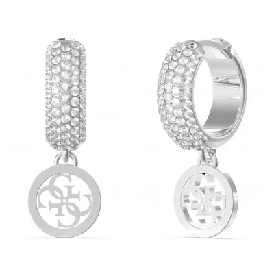 Guess Stylové kruhy Crazy Earrings JUBE03301JWRHT/U