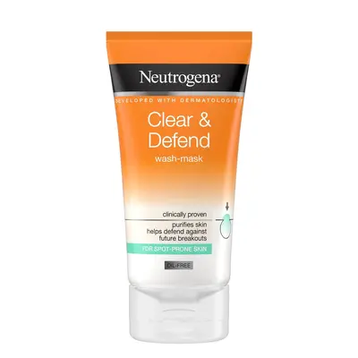 Neutrogena Čisticí maska Clear & Defend (Wash-Mask) 150 ml