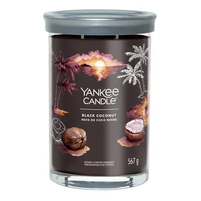 Yankee Candle Aromatická svíčka Signature tumbler velký Black Coconut 567 g