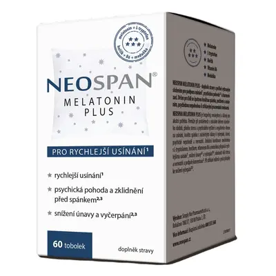 Simply You Neospan melatonin plus 60 tobolek