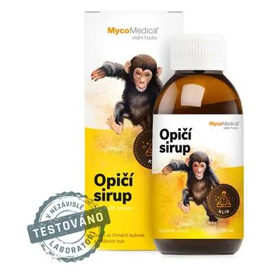 MycoMedica Opičí sirup 200 ml + tetovačky ZDARMA