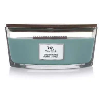 WoodWick Vonná svíčka loď Evergreen Cashmere 453,6 g