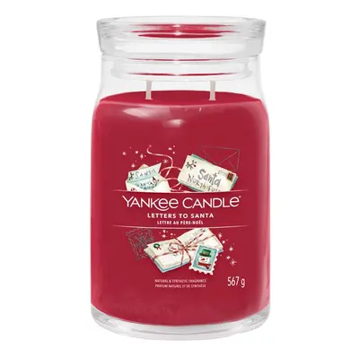 Yankee Candle Aromatická svíčka Signature sklo velké Letters To Santa 567 g