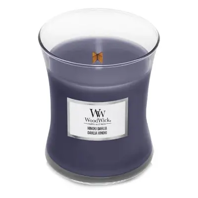 WoodWick Vonná svíčka váza Hinoki Dahlia 275 g