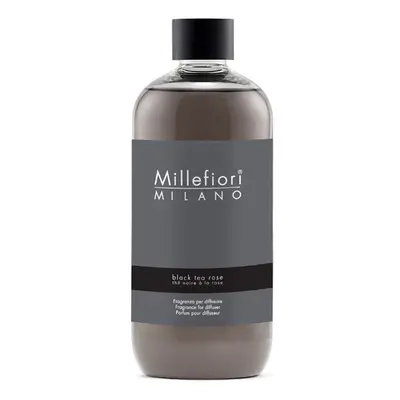 Millefiori Milano Náhradní náplň do aroma difuzéru Natural Černý čaj a růže 500 ml