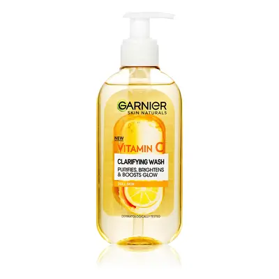 Garnier Rozjasňujicí čisticí gel s vitamínem C Skin Naturals (Clarifying Wash) 200 ml