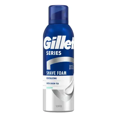 Gillette Revitalizující pěna na holení Series Sensitive Green Tea (Revitalizing Shave Foam) 200 