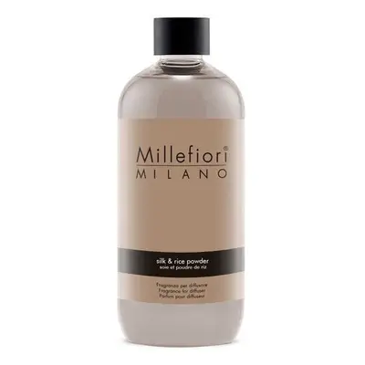 Millefiori Milano Náhradní náplň do aroma difuzéru Natural Hedvábí & rýžový prášek 250 ml