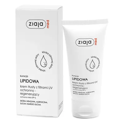 Ziaja Mastný krém s UV filtry Med 50ml