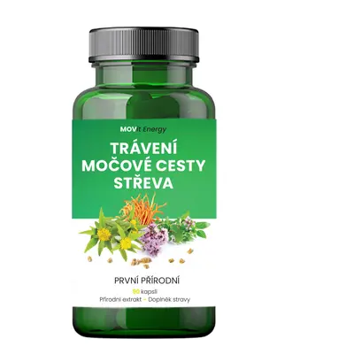 MOVit Energy Trávení - Močové cesty - Střeva 90 kapslí