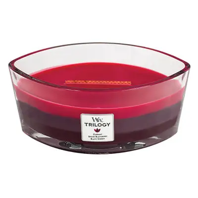 WoodWick Vonná svíčka loď Trilogy Sun Ripened Berries 453 g