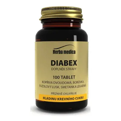 HerbaMedica Diabex 50g - hladina krevniho cukru 100 tablet