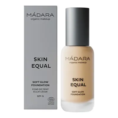 MÁDARA Tekutý make-up SPF 15 Skin Equal (Soft Glow Foundation) 30 ml 40 Sand