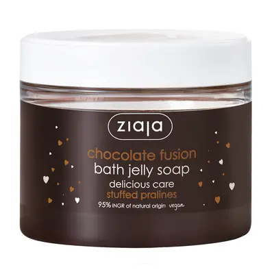 Ziaja Želé do koupele Chocolate Fusion (Bath Jelly Soap) 260 ml